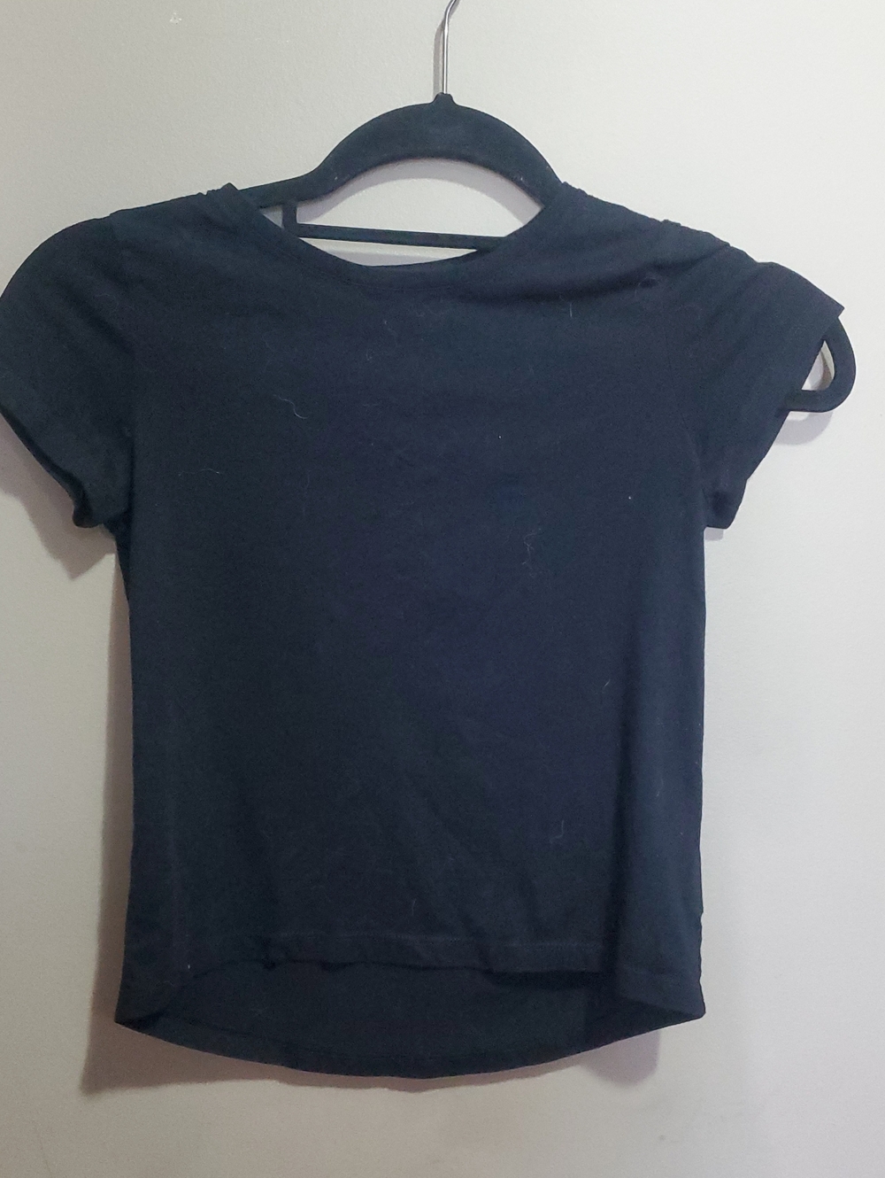 Old Navy Classic Black Short Sleeve Top Size M(8)